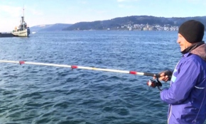 Çanakkalelilerin tutkusu "olta balıkçılığı"